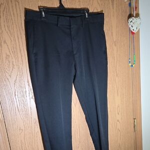 Reaction Kenneth Cole Slim Black Dress Pants 36x30